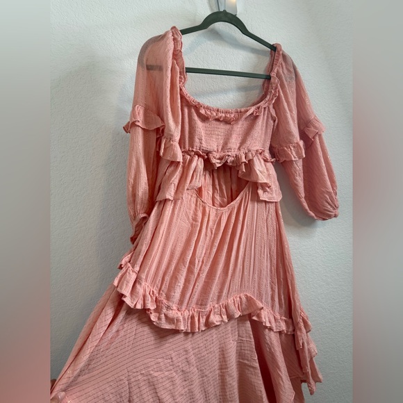 Spell Clementine Mermaid Maxi Dress Sz Large - Picture 16 of 16